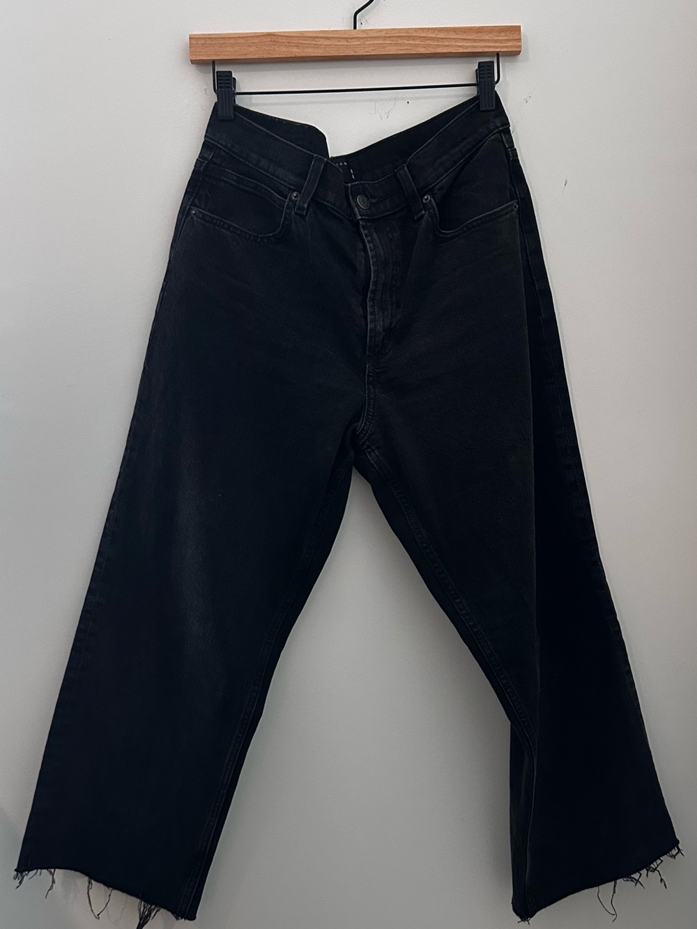 asos | wide leg crop denim jeans